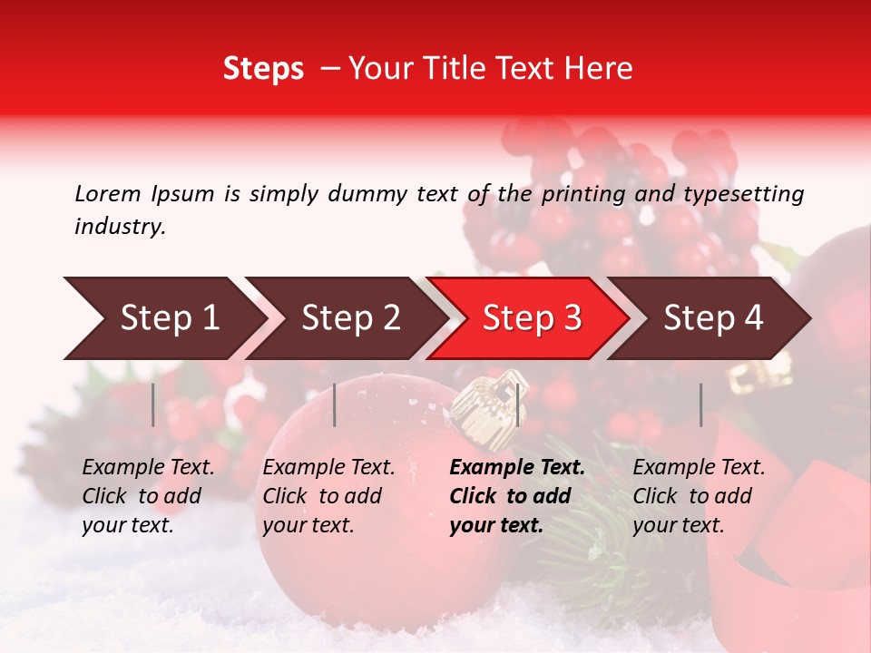 Text Bright Green PowerPoint Template