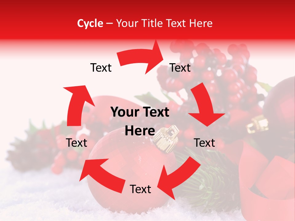 Text Bright Green PowerPoint Template