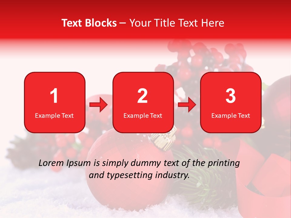 Text Bright Green PowerPoint Template