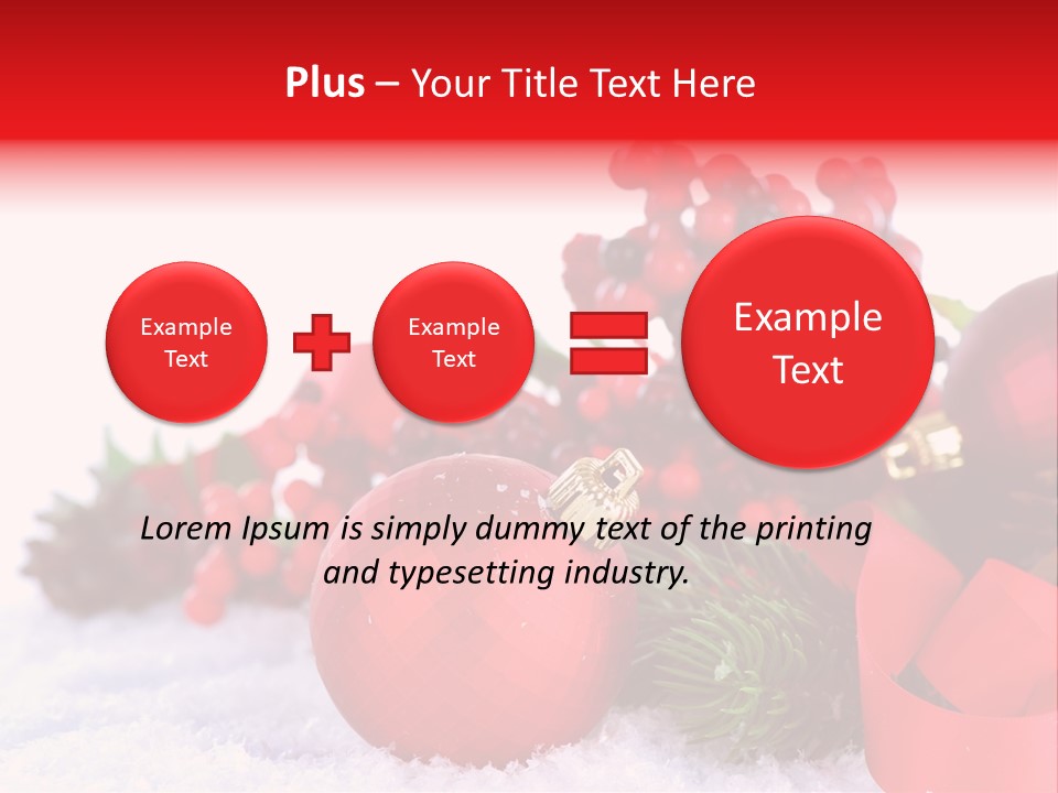 Text Bright Green PowerPoint Template