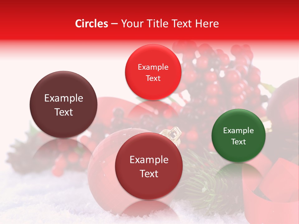 Text Bright Green PowerPoint Template