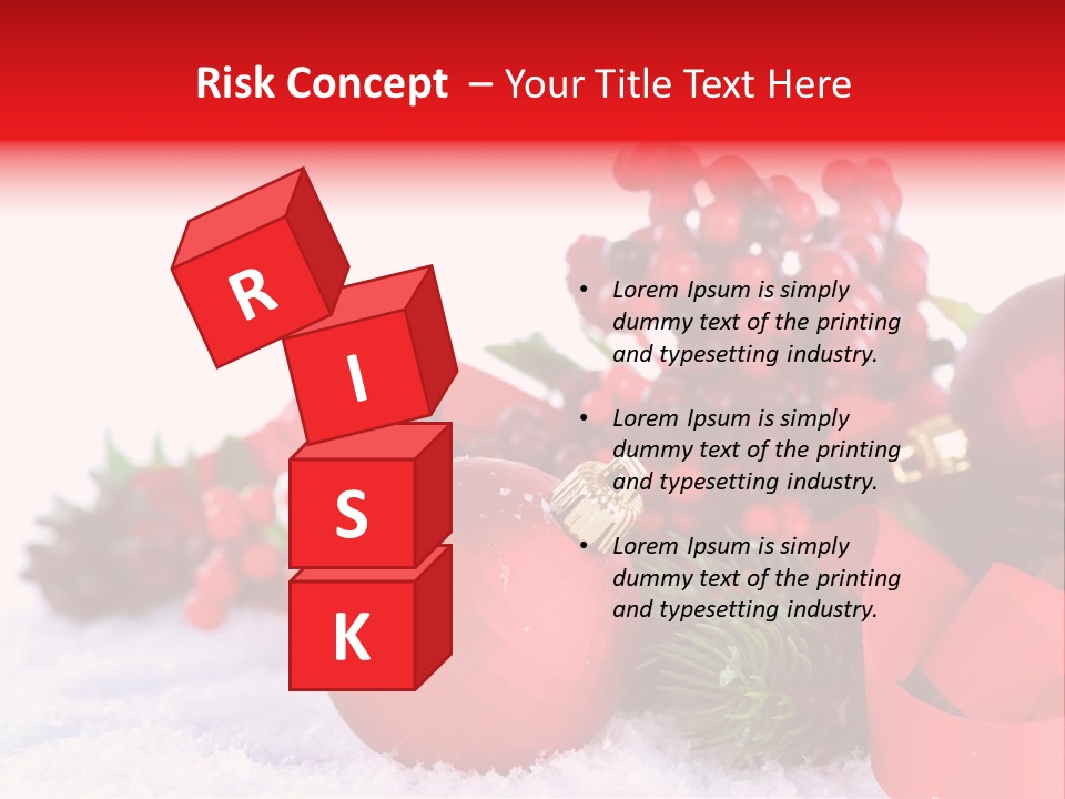 Text Bright Green PowerPoint Template