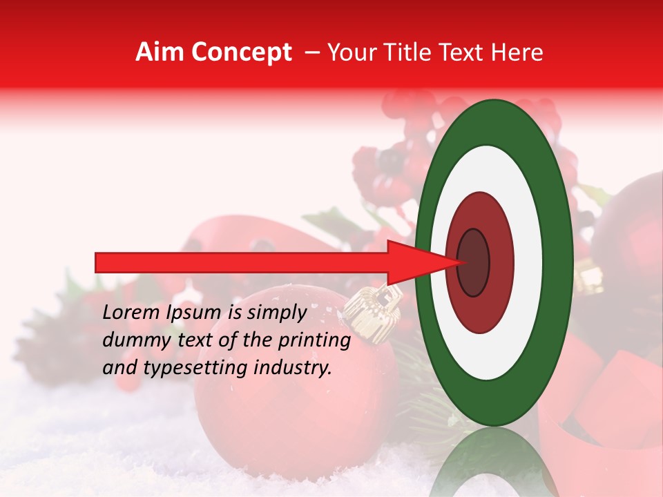 Text Bright Green PowerPoint Template