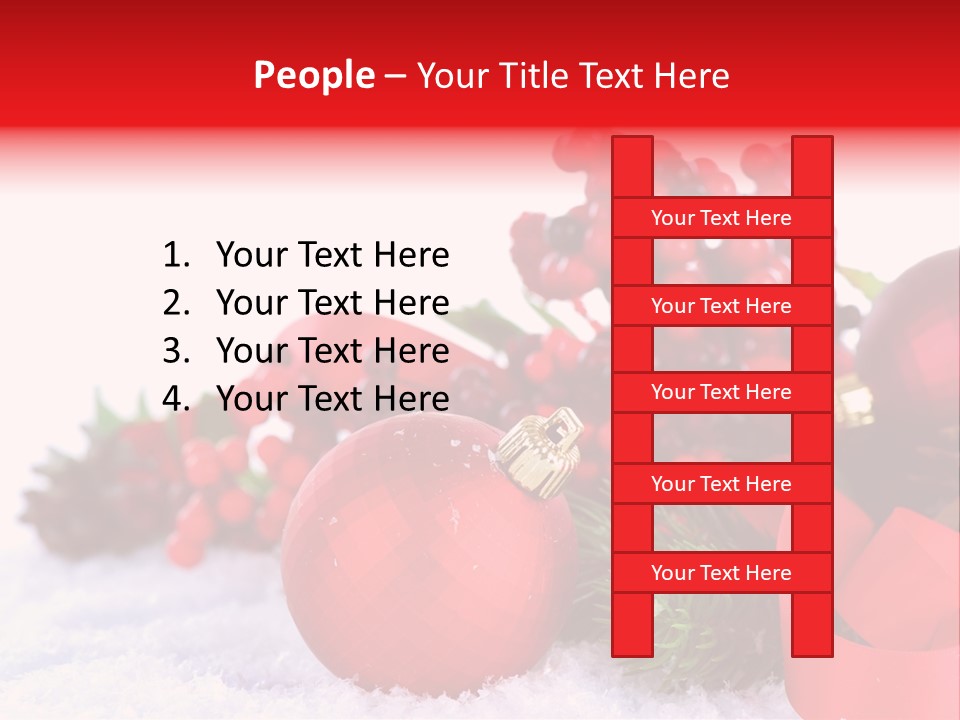 Text Bright Green PowerPoint Template