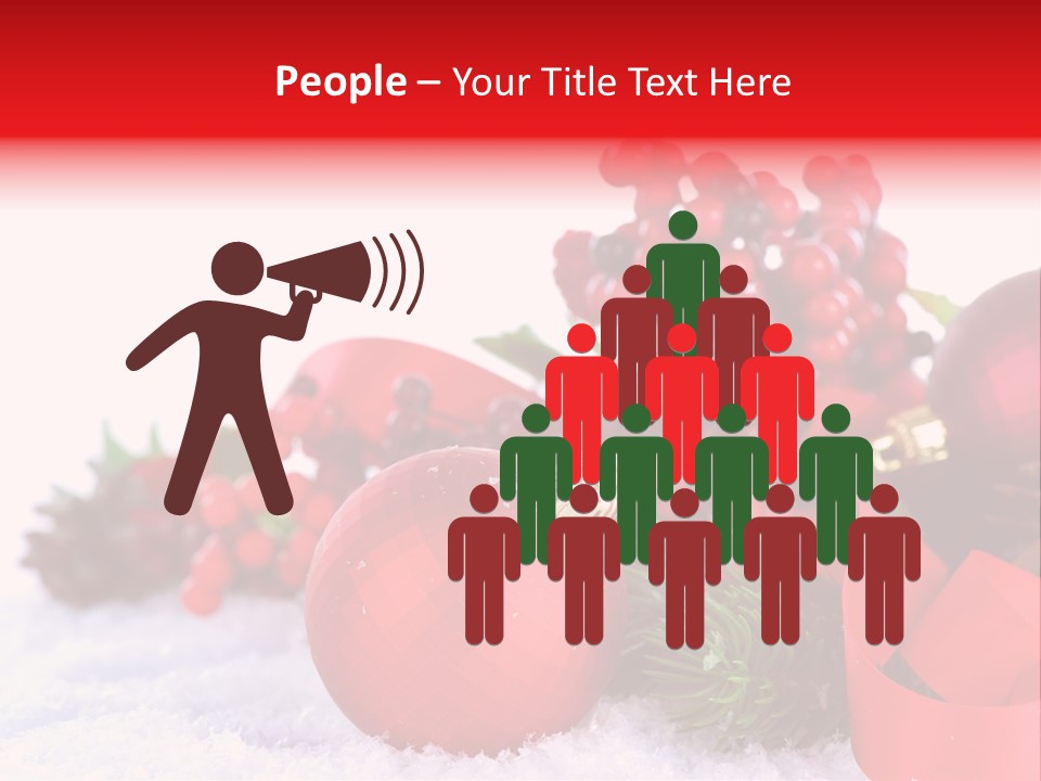 Text Bright Green PowerPoint Template