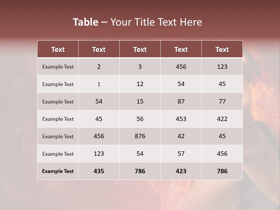 Women People Dark PowerPoint Template