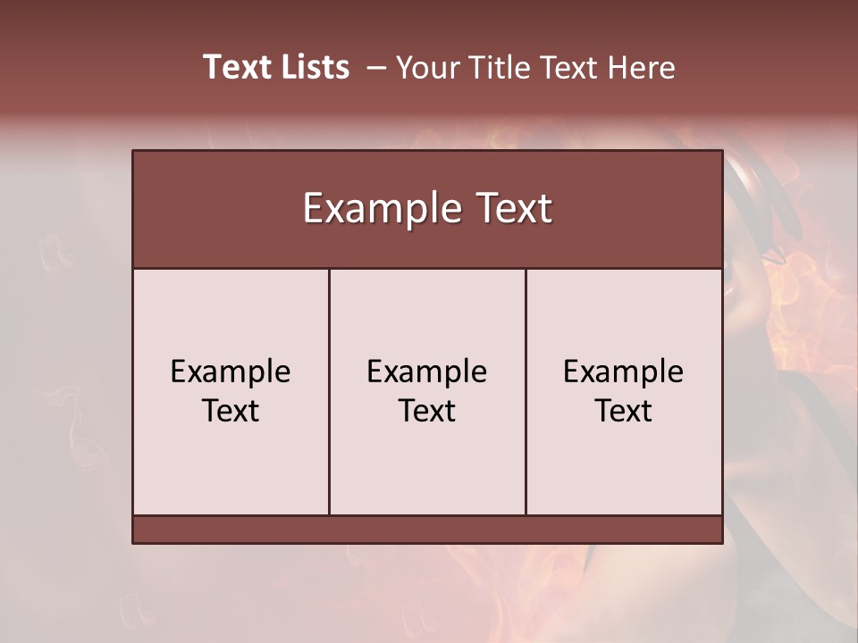 Women People Dark PowerPoint Template