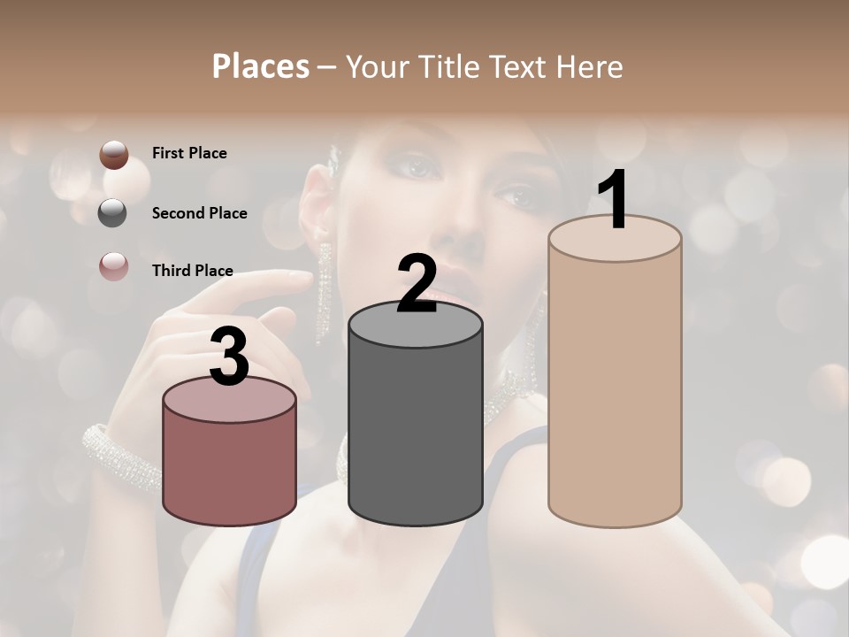 Portrait Shiny Young PowerPoint Template