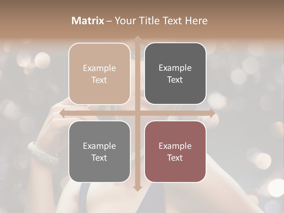 Portrait Shiny Young PowerPoint Template