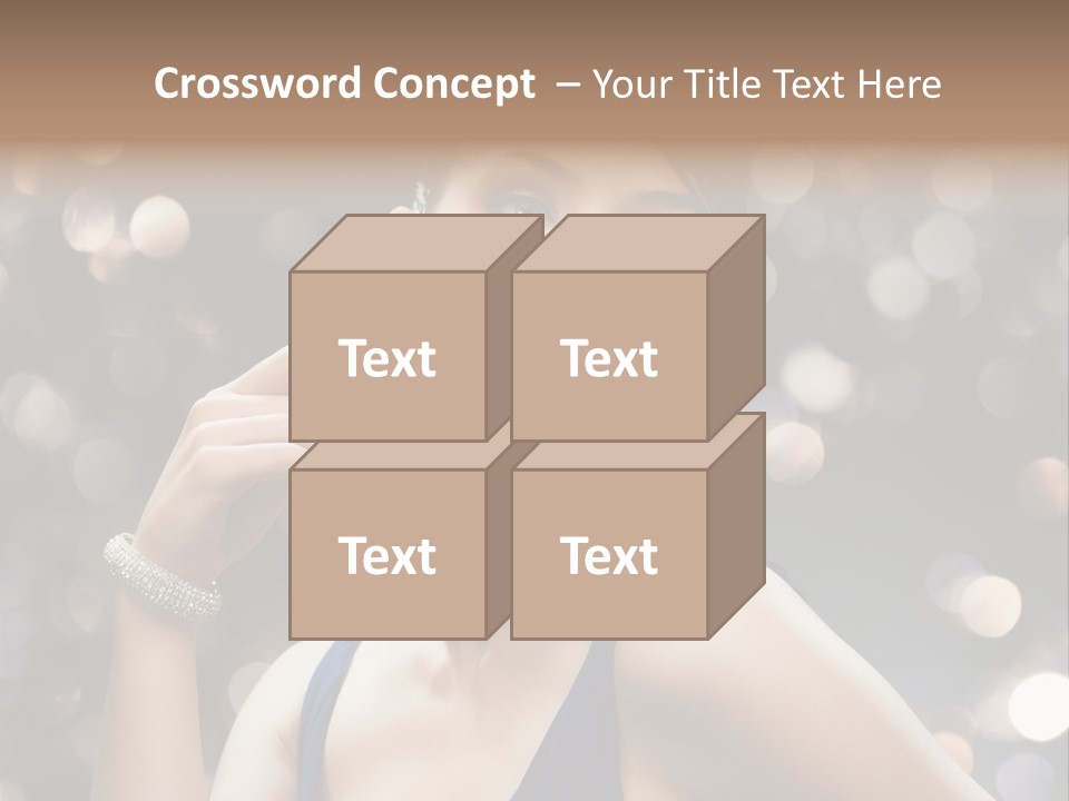 Portrait Shiny Young PowerPoint Template