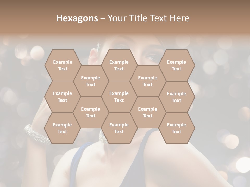 Portrait Shiny Young PowerPoint Template