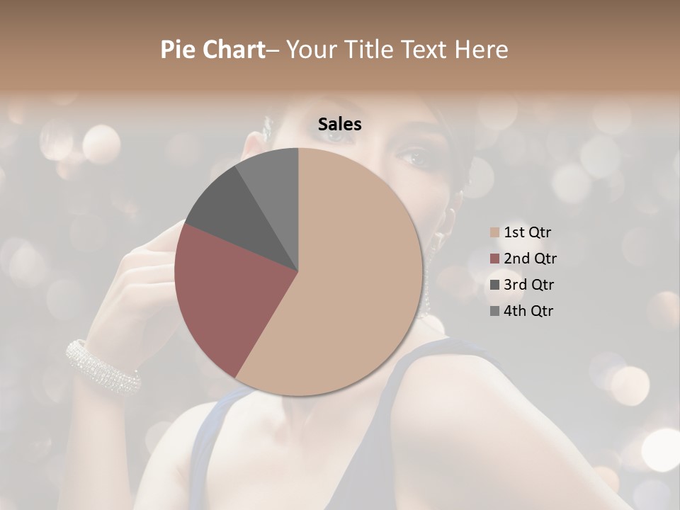 Portrait Shiny Young PowerPoint Template