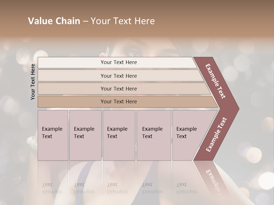 Portrait Shiny Young PowerPoint Template
