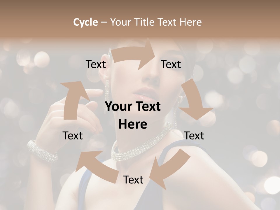 Portrait Shiny Young PowerPoint Template