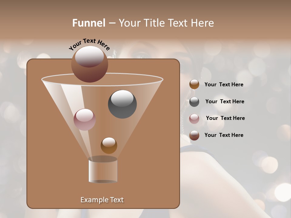 Portrait Shiny Young PowerPoint Template