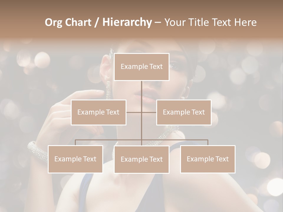 Portrait Shiny Young PowerPoint Template