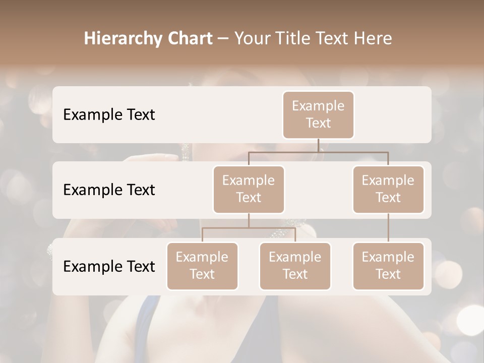 Portrait Shiny Young PowerPoint Template