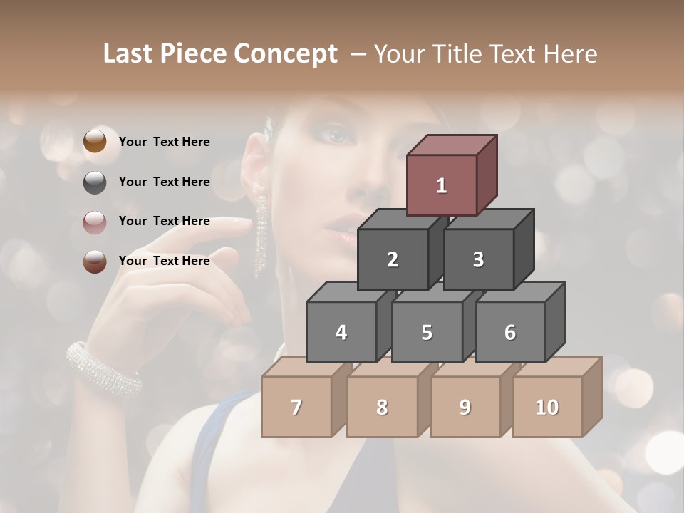 Portrait Shiny Young PowerPoint Template