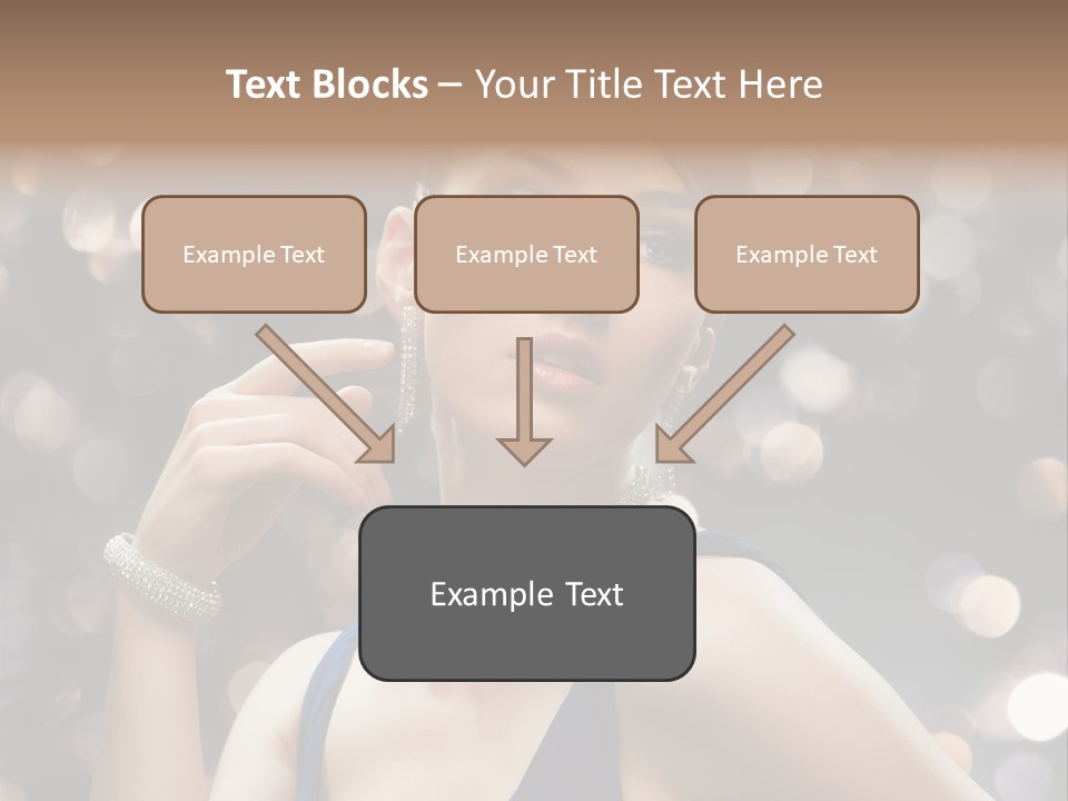 Portrait Shiny Young PowerPoint Template