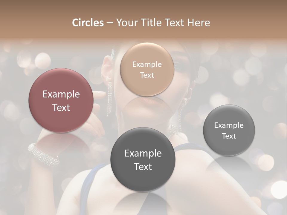 Portrait Shiny Young PowerPoint Template