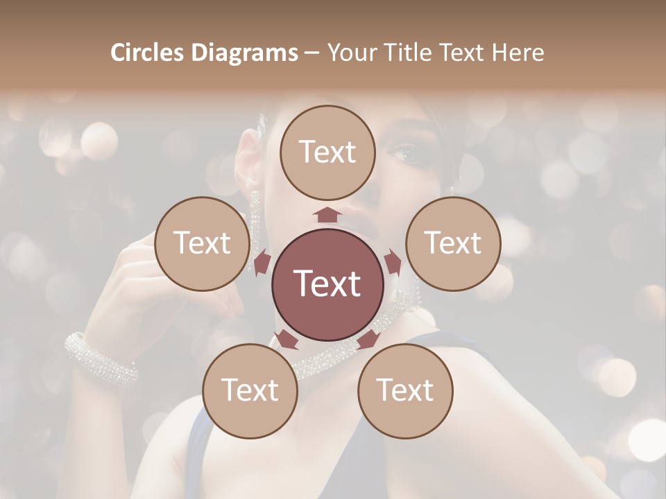 Portrait Shiny Young PowerPoint Template