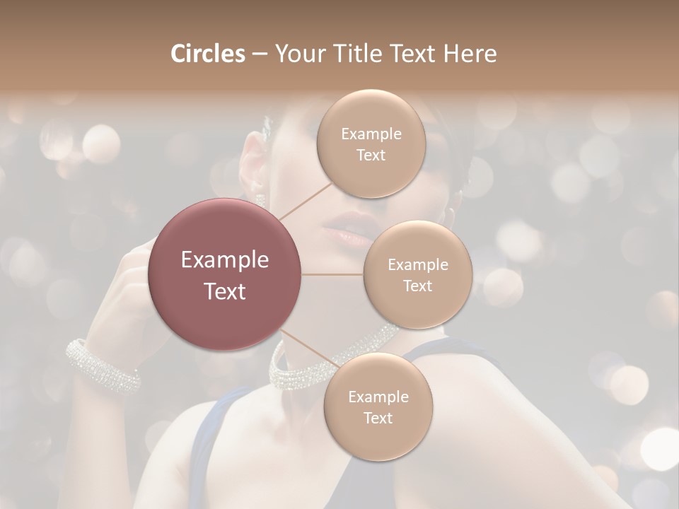 Portrait Shiny Young PowerPoint Template