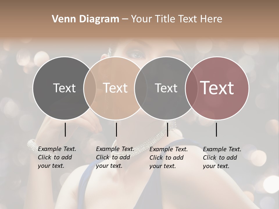 Portrait Shiny Young PowerPoint Template