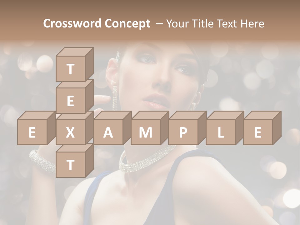 Portrait Shiny Young PowerPoint Template