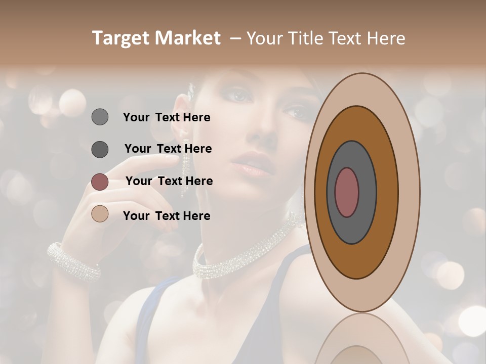 Portrait Shiny Young PowerPoint Template