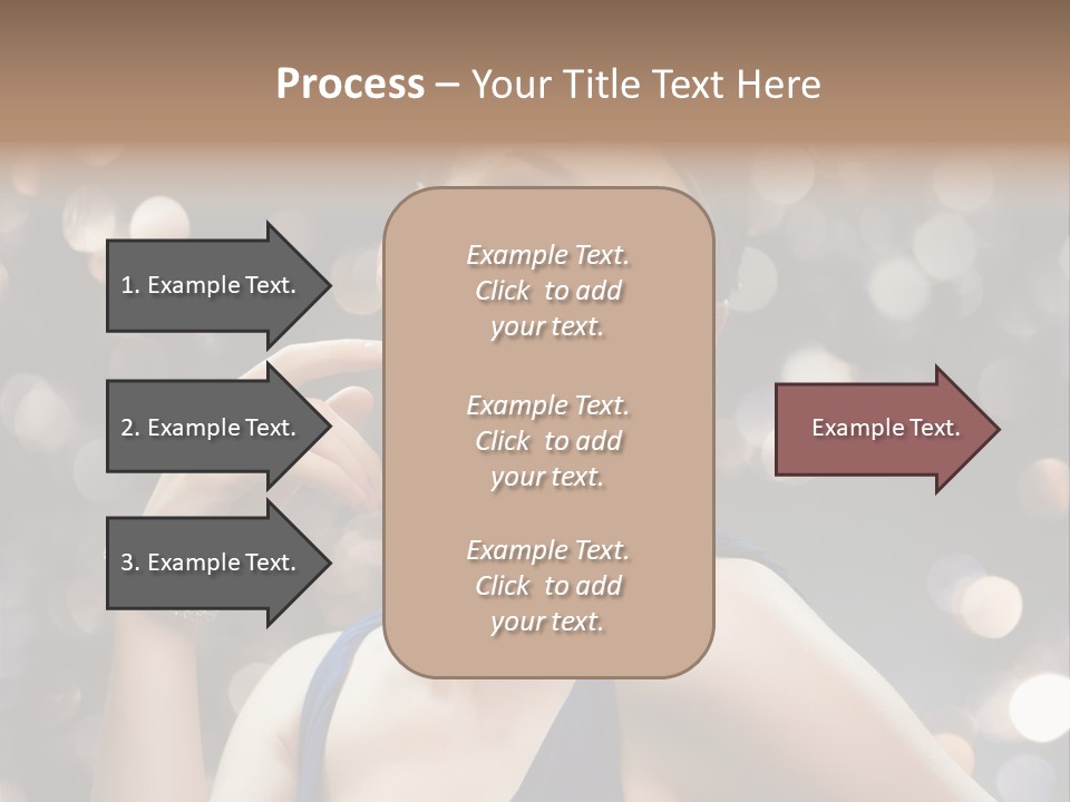 Portrait Shiny Young PowerPoint Template