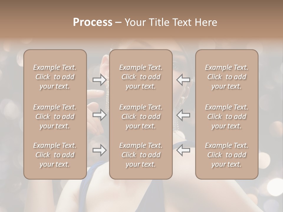 Portrait Shiny Young PowerPoint Template