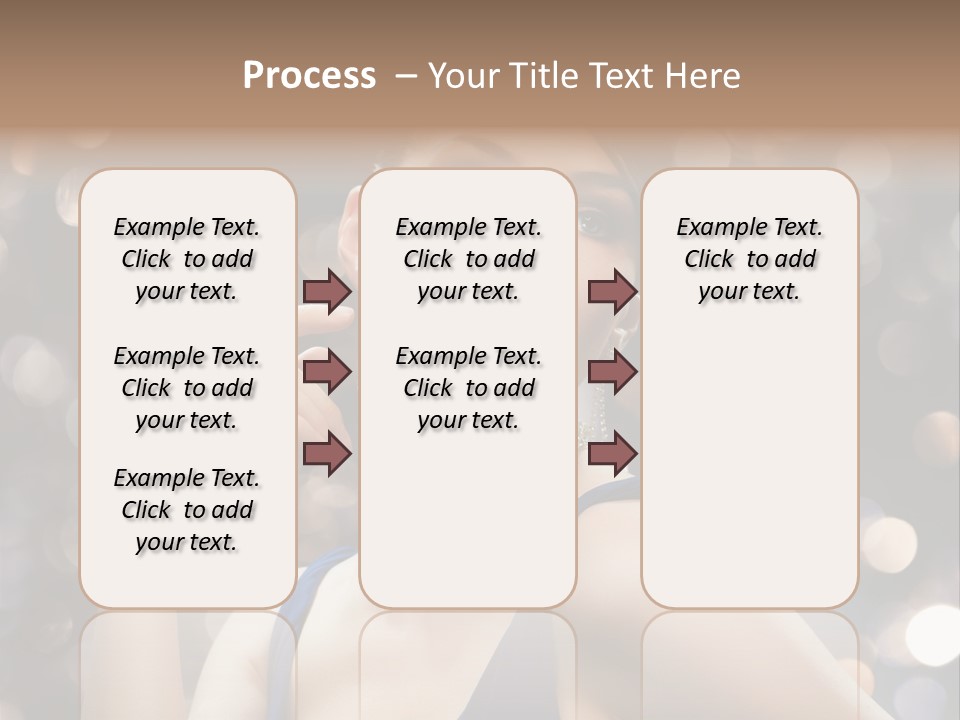 Portrait Shiny Young PowerPoint Template