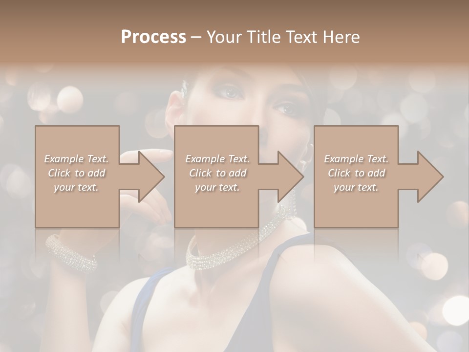 Portrait Shiny Young PowerPoint Template