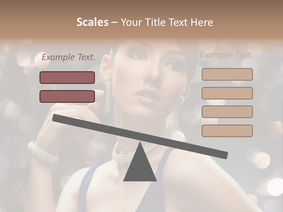 Portrait Shiny Young PowerPoint Template