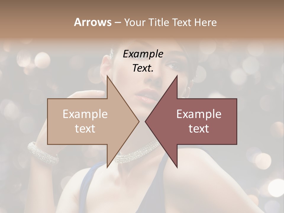 Portrait Shiny Young PowerPoint Template