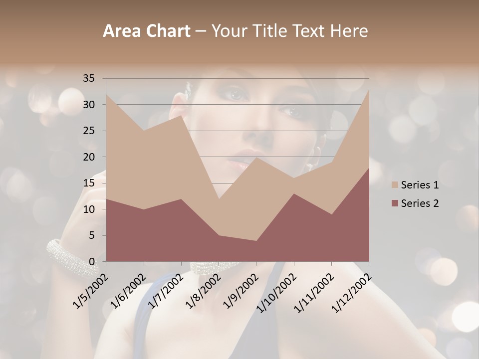 Portrait Shiny Young PowerPoint Template