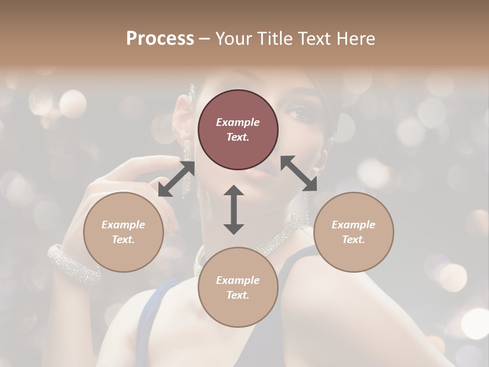 Portrait Shiny Young PowerPoint Template