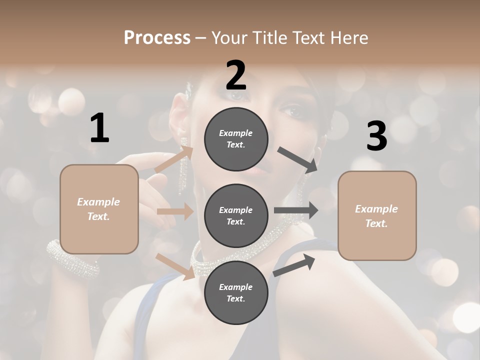 Portrait Shiny Young PowerPoint Template