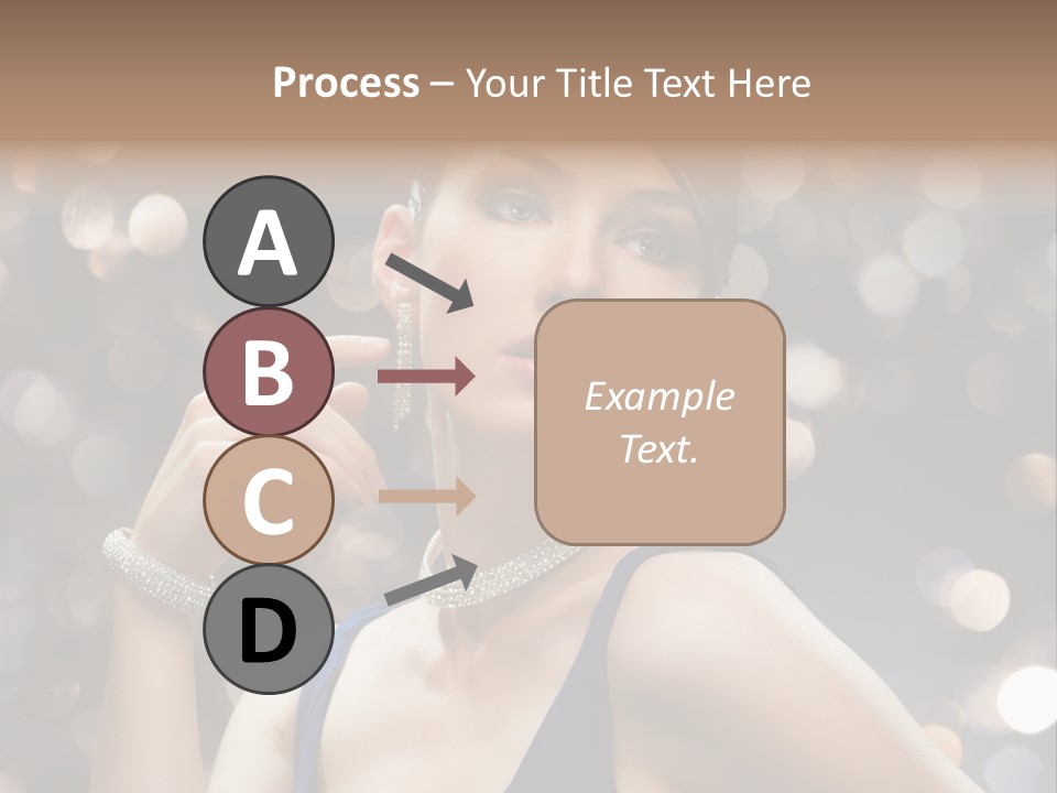 Portrait Shiny Young PowerPoint Template