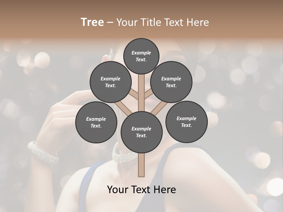 Portrait Shiny Young PowerPoint Template