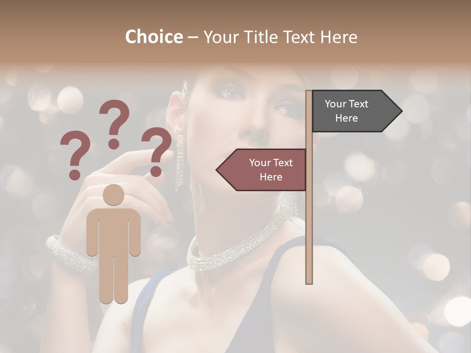 Portrait Shiny Young PowerPoint Template