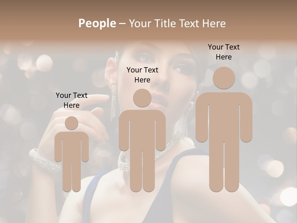 Portrait Shiny Young PowerPoint Template