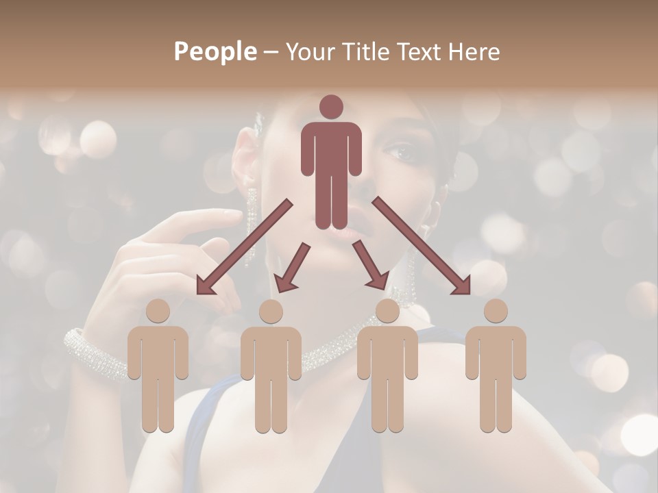 Portrait Shiny Young PowerPoint Template