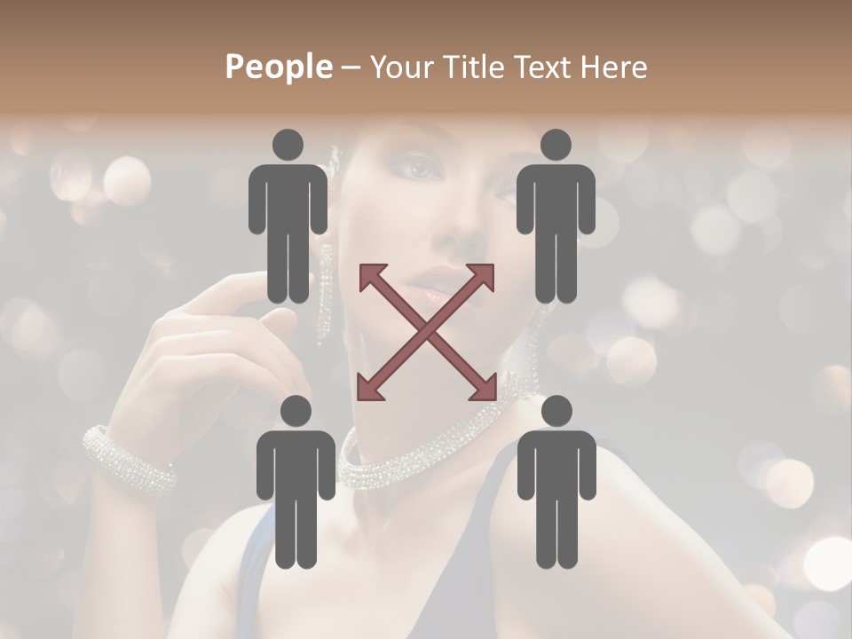 Portrait Shiny Young PowerPoint Template