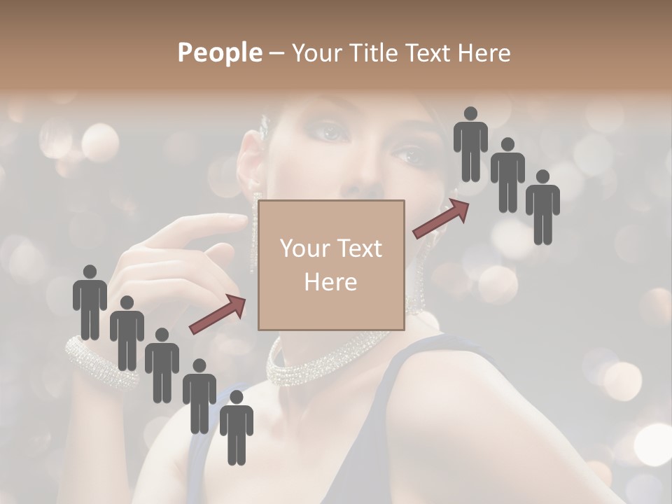 Portrait Shiny Young PowerPoint Template