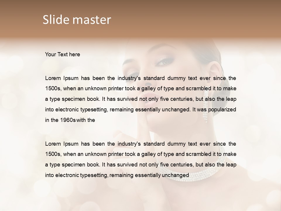 Studio Care Feminine PowerPoint Template