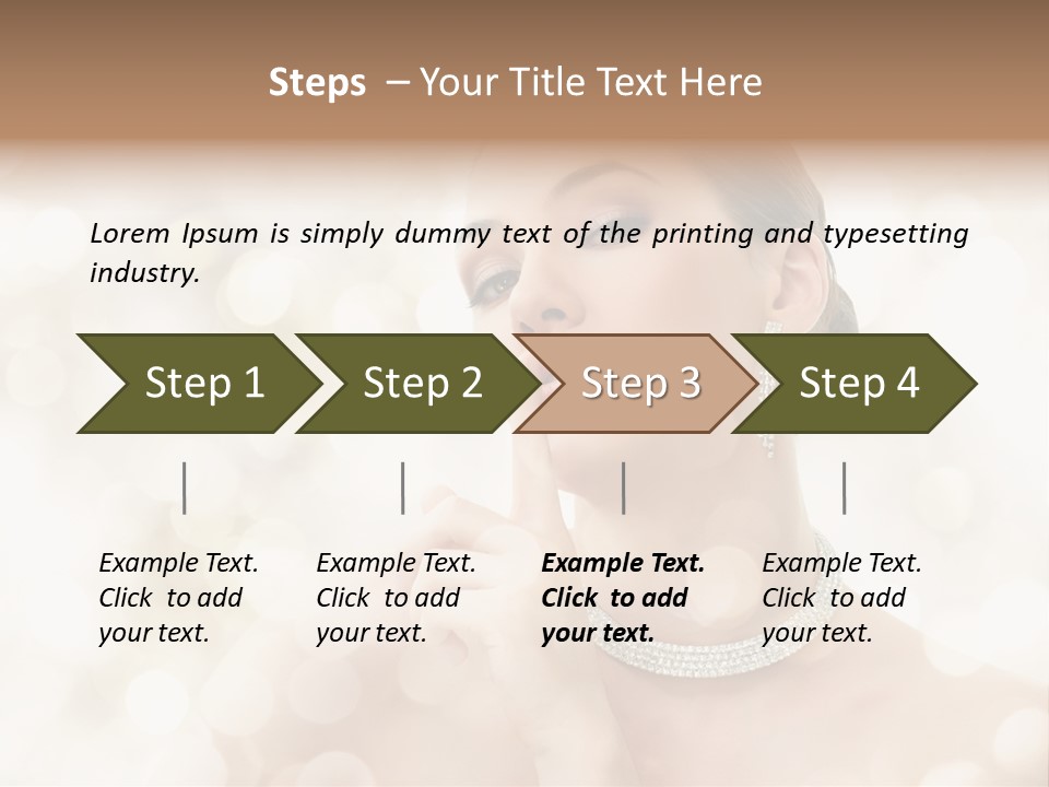 Studio Care Feminine PowerPoint Template