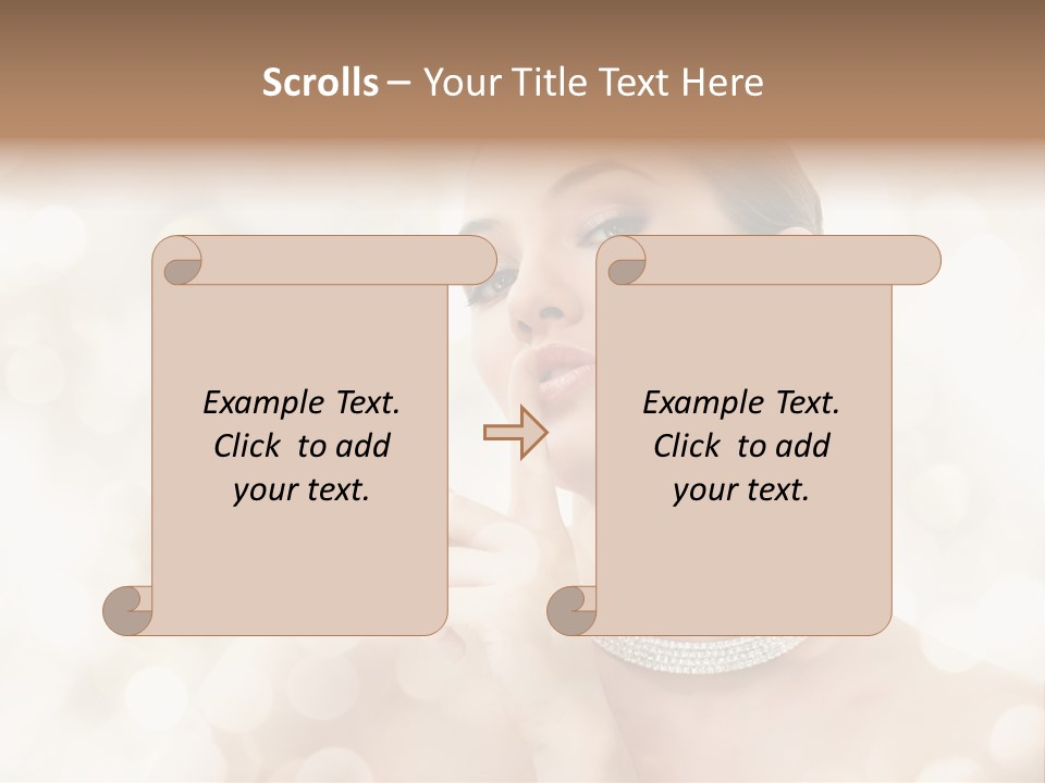 Studio Care Feminine PowerPoint Template
