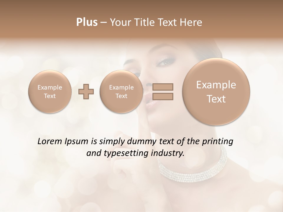 Studio Care Feminine PowerPoint Template