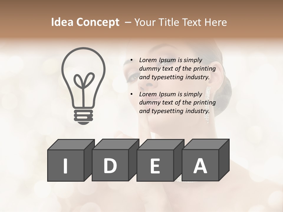 Studio Care Feminine PowerPoint Template